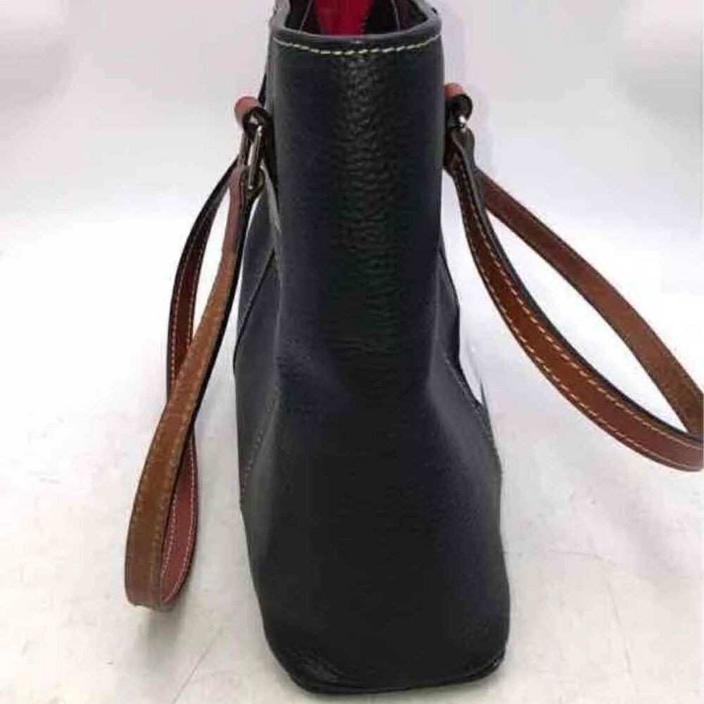 Dooney & Bourke Shoulder Bag Black Lexington Leather Black Purse Handbag Tote - Picture 6 of 10